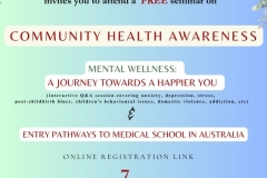 Community Health Awareness July 2024